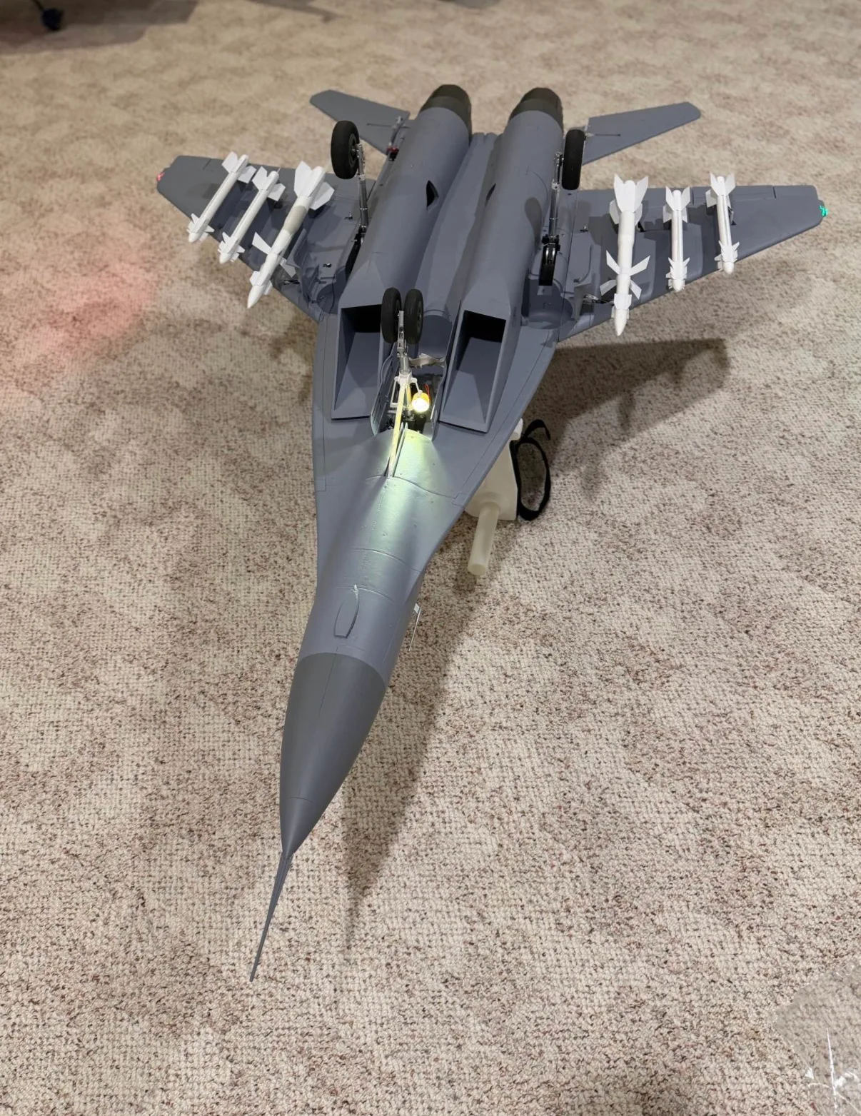 Freewing MiG-29 Fulcrum Digital Camo Twin 80mm EDF Jet - PNP 1/9th scale
